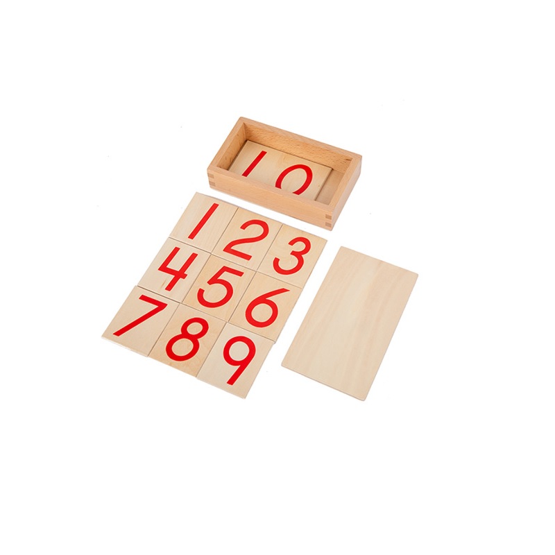 Printed Numerals with Box
