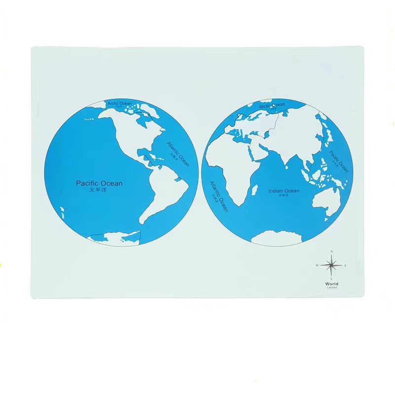 Unlabeled World Parts Control Map-PVC