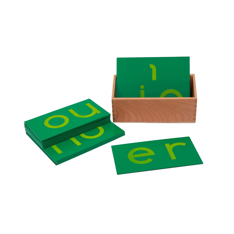Lower Case Double Sandpaper Letters ,with Box