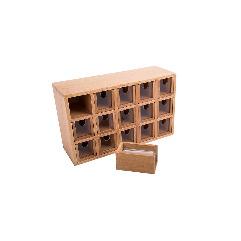 Wooden Container for Lables (Small)