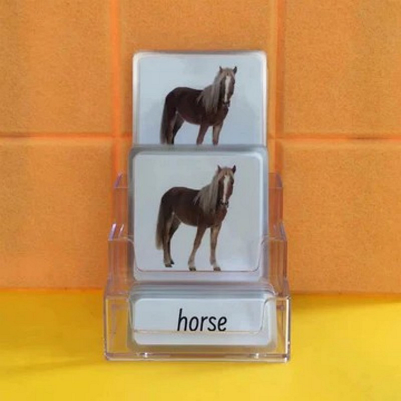 Three-Parts Cards w/ Stand
- Animals（20 sets）
