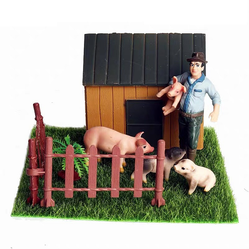 Farmer + Piggy Set