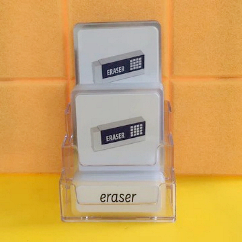 Three-Parts Cards w/ Stand
-Stationery Tools（42 sets）