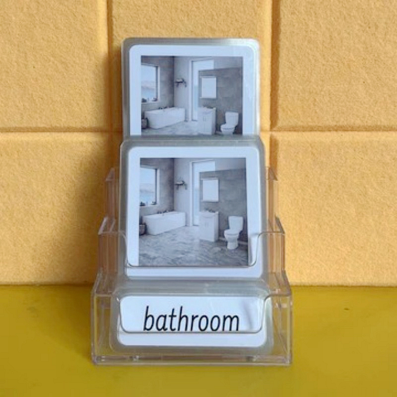 Three-Parts Cards w/ Stand
-Bathroom Tools（22 sets）
