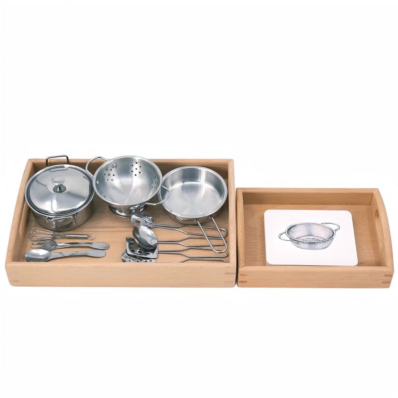 Objects With Similar Matching Cards
-cooking tools  with wooden tray