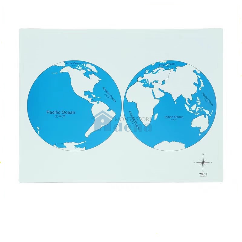 Unlabeled World Parts Control Map-PVC